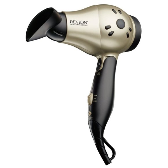Revlon 1875W Compact Travel Hair Dryer with Folding Handle Great for Travel - Picture 1 of 6